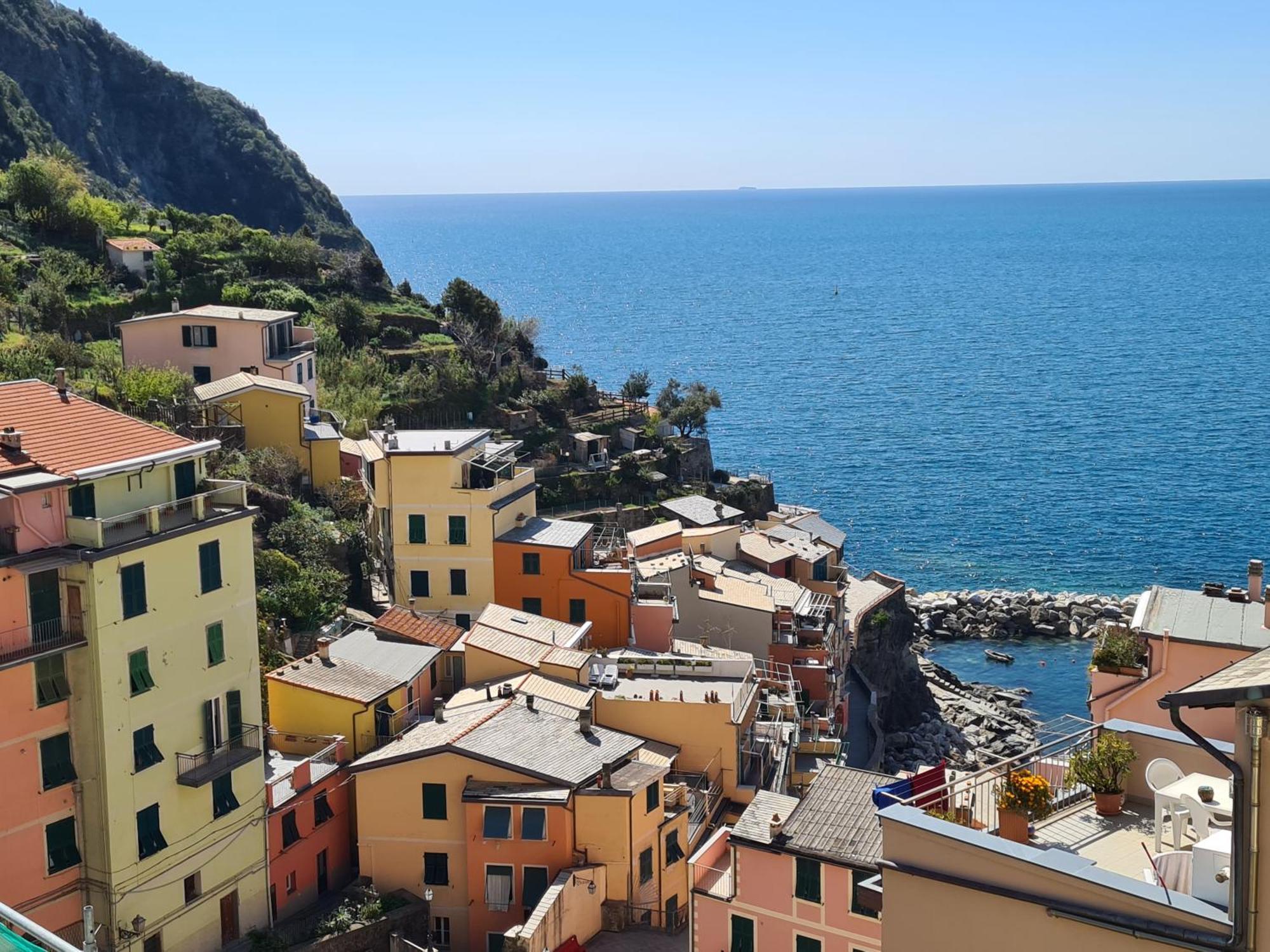 San Giovanni Apt, Seaview Terrace, 2 Aircondo Bdr, Easy From Train Or Private Parking Riomaggiore Zewnętrze zdjęcie